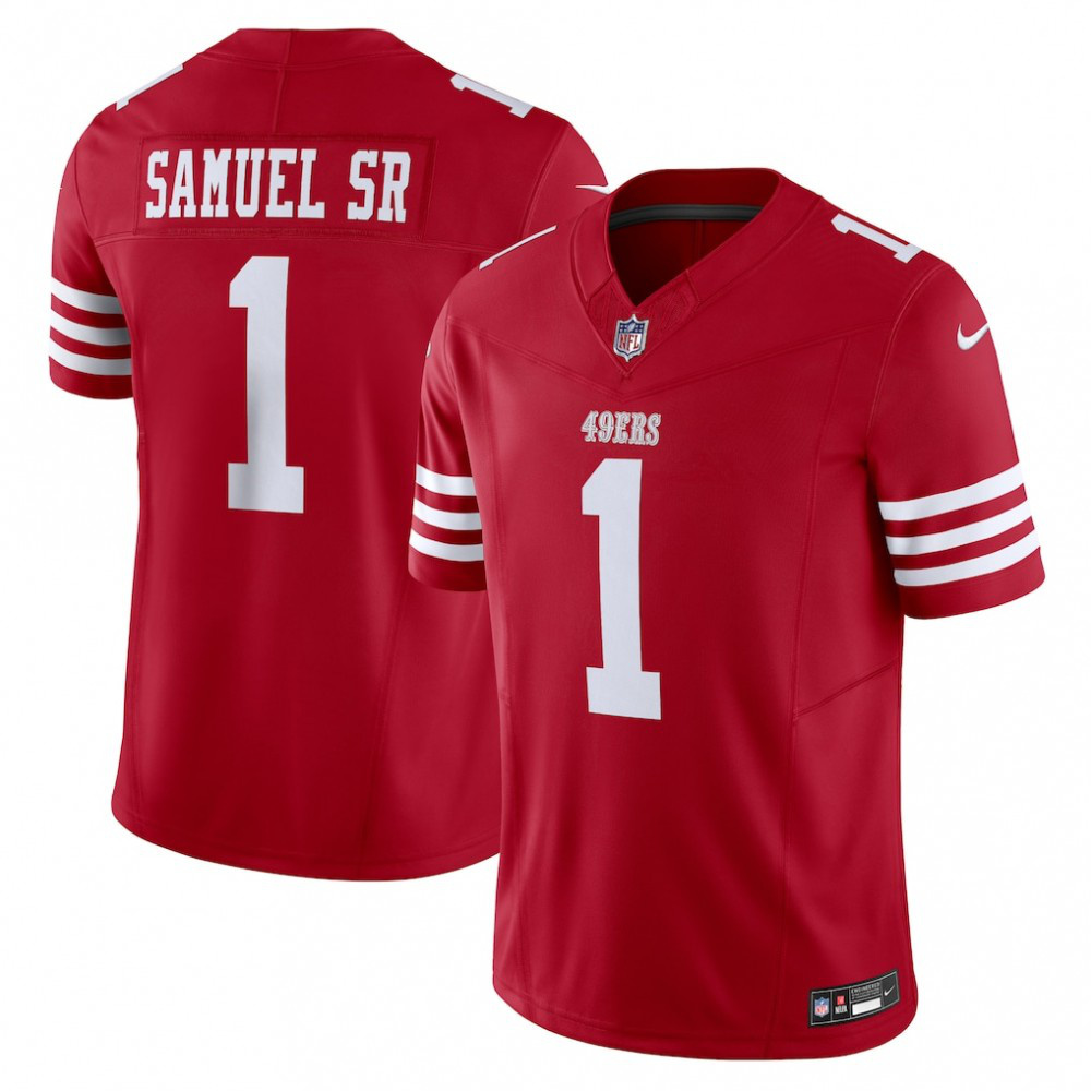 Deebo Samuel Sr San Francisco 49ers Nike Vapor F.U.S.E. Limited Jersey - Scarlet-GridironStore
